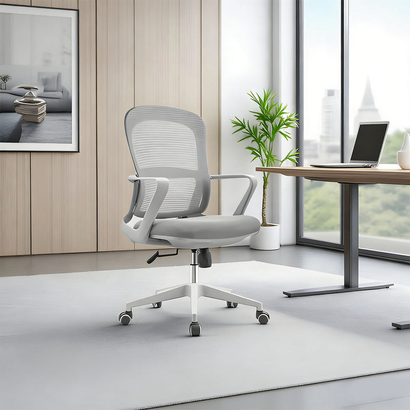Ergonomic Mesh Office Chair with Recline, Adjustable Height & Swivel Base