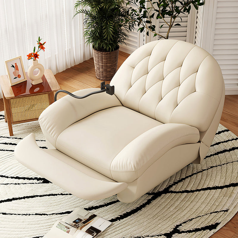 Multi-Functional Semi-Circular Backrest Recliner Sofa with Phone Holder