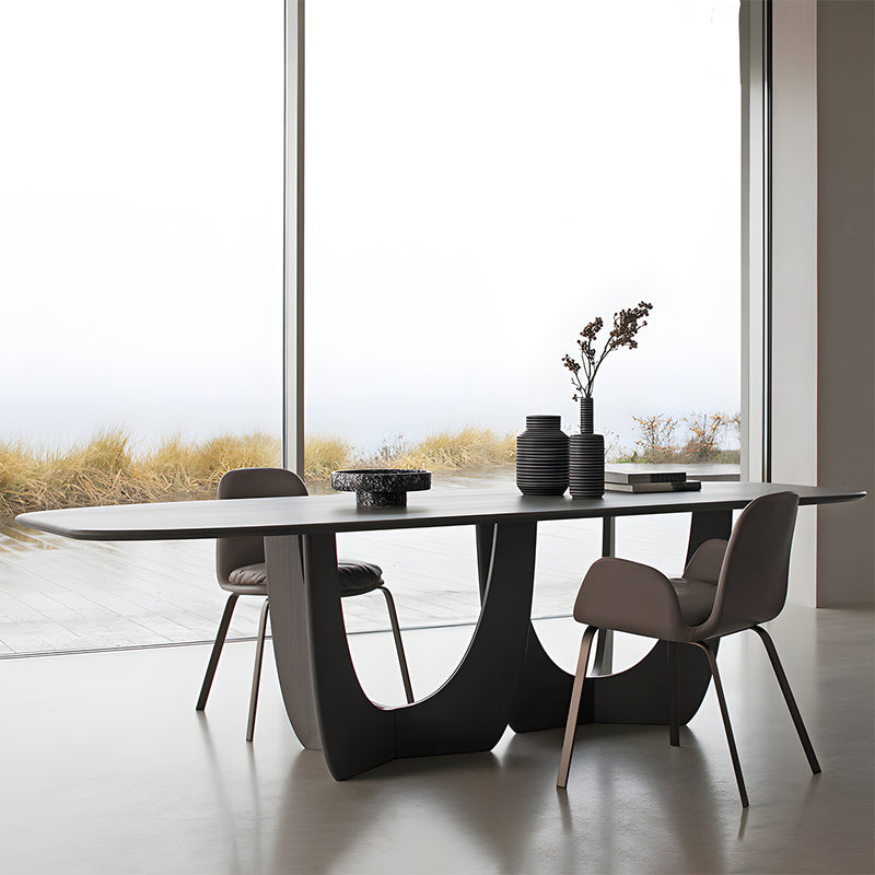 Premium Solid Wood Conference Table for Executive Offices & Meetings