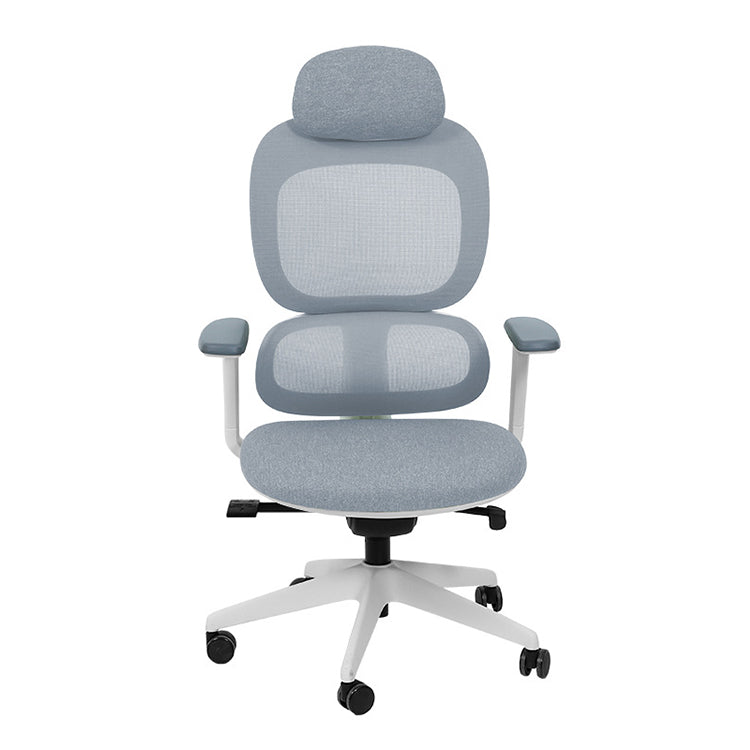 Reclining Office Chair Ergonomic Chair Staff Chair  with Headrest