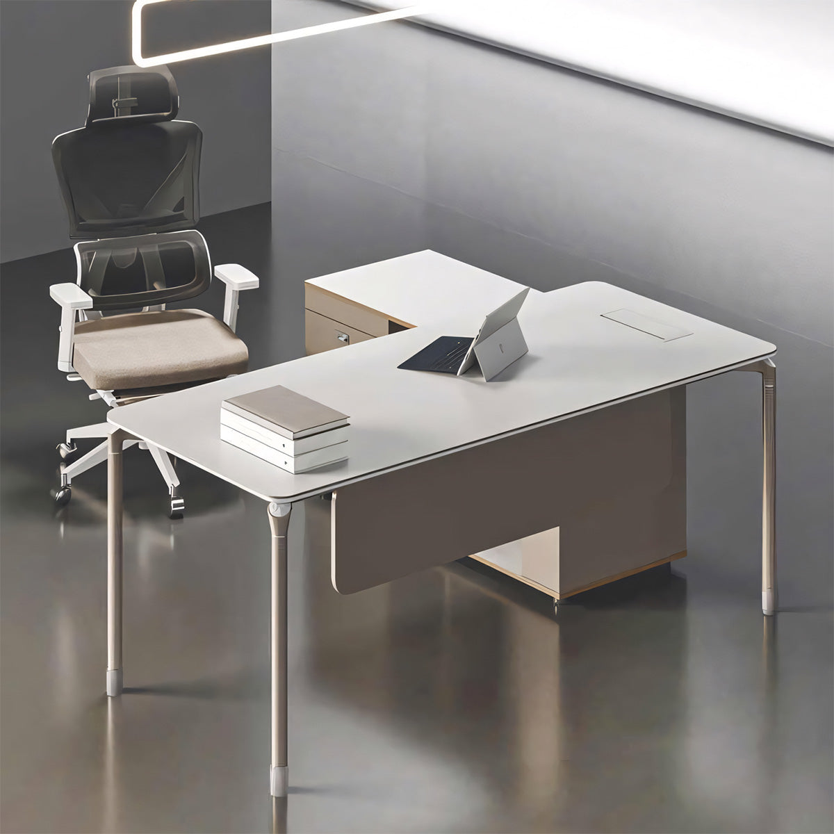 Boss Desk Simple Modern Single Female Executive Desk