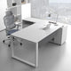 Minimalist Steel Office Desk with Cable Management