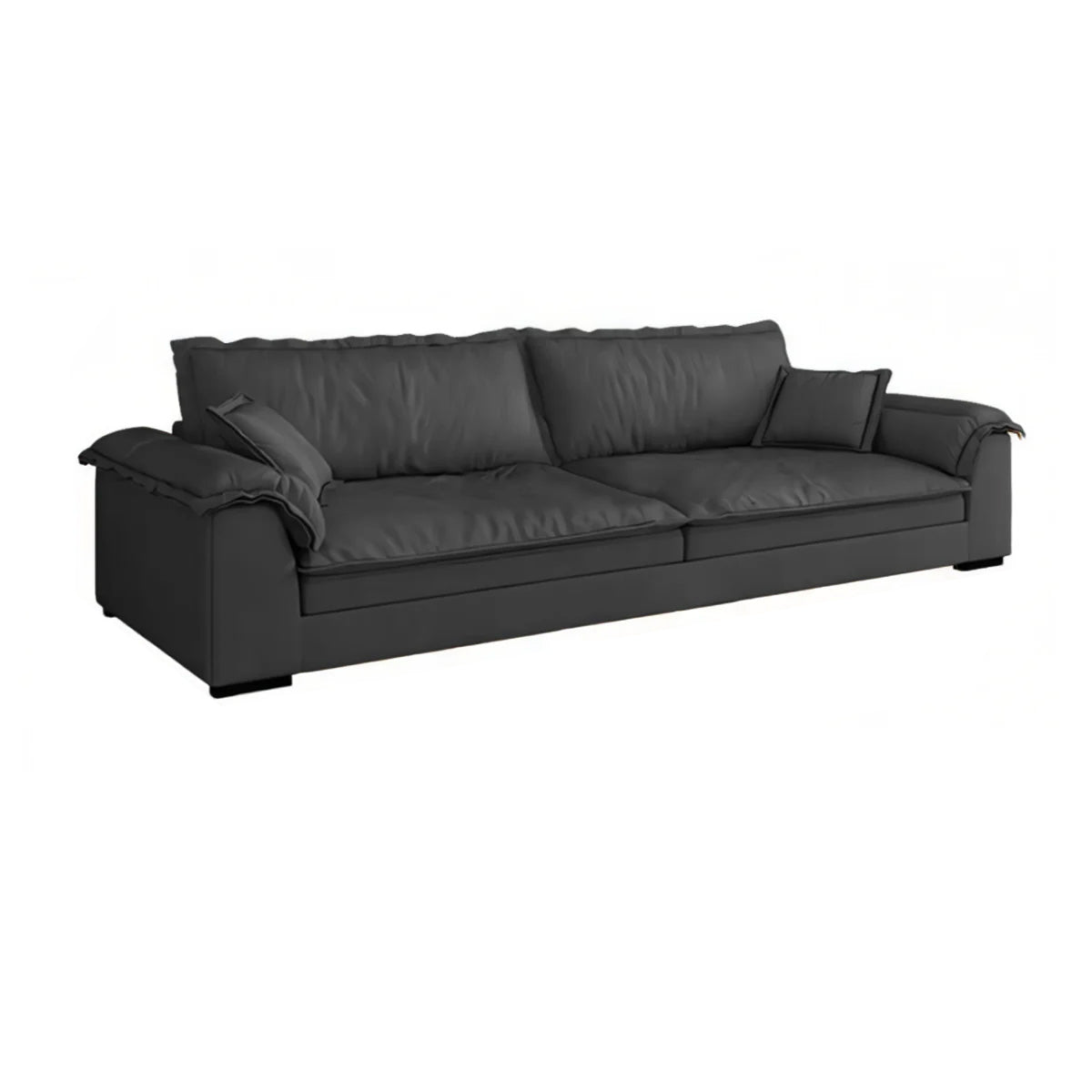 Mordern L-Shape Sectional Sofas with Round Armrests