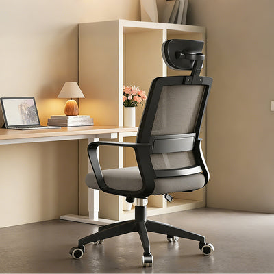 Breathable Office Chair with Dual Cushion Options, Mesh Back & Dual Base