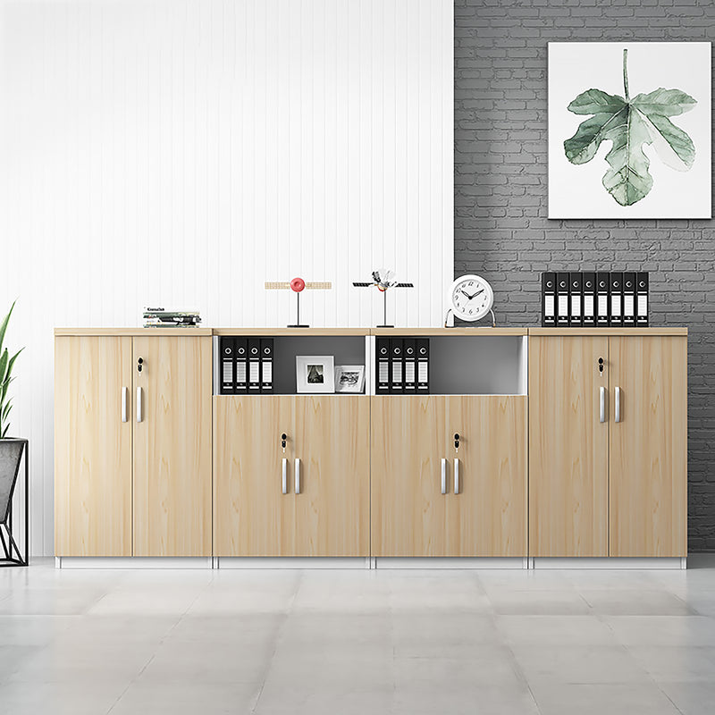 Modern Minimalist Moisture-Resistant Storage Cabinet with Compartments and Lockable Design