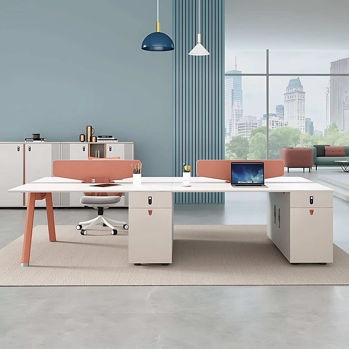 Modular Workstations & Desks-1, main product view, for executive office workspace, modern executive office furniture