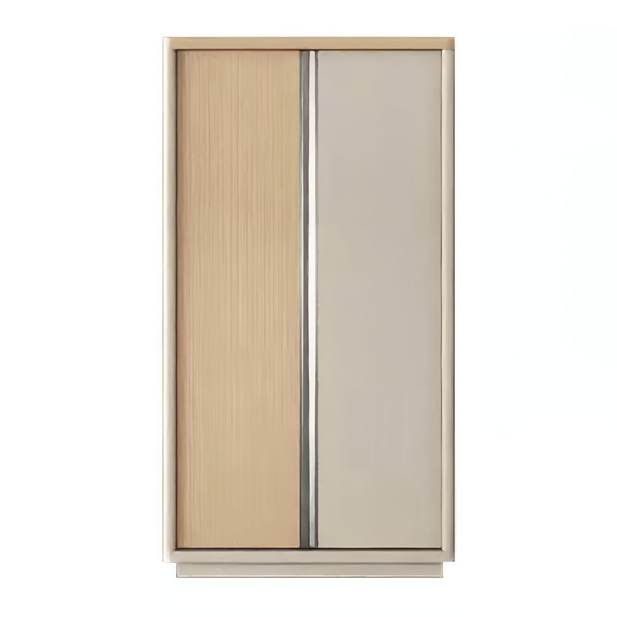 Storage Cabinet, variant product view, Modern Light Luxury Storage Cabinet With Ample Storage & Dedicated Wardrobe finish, L31" x W16" x H79", for...