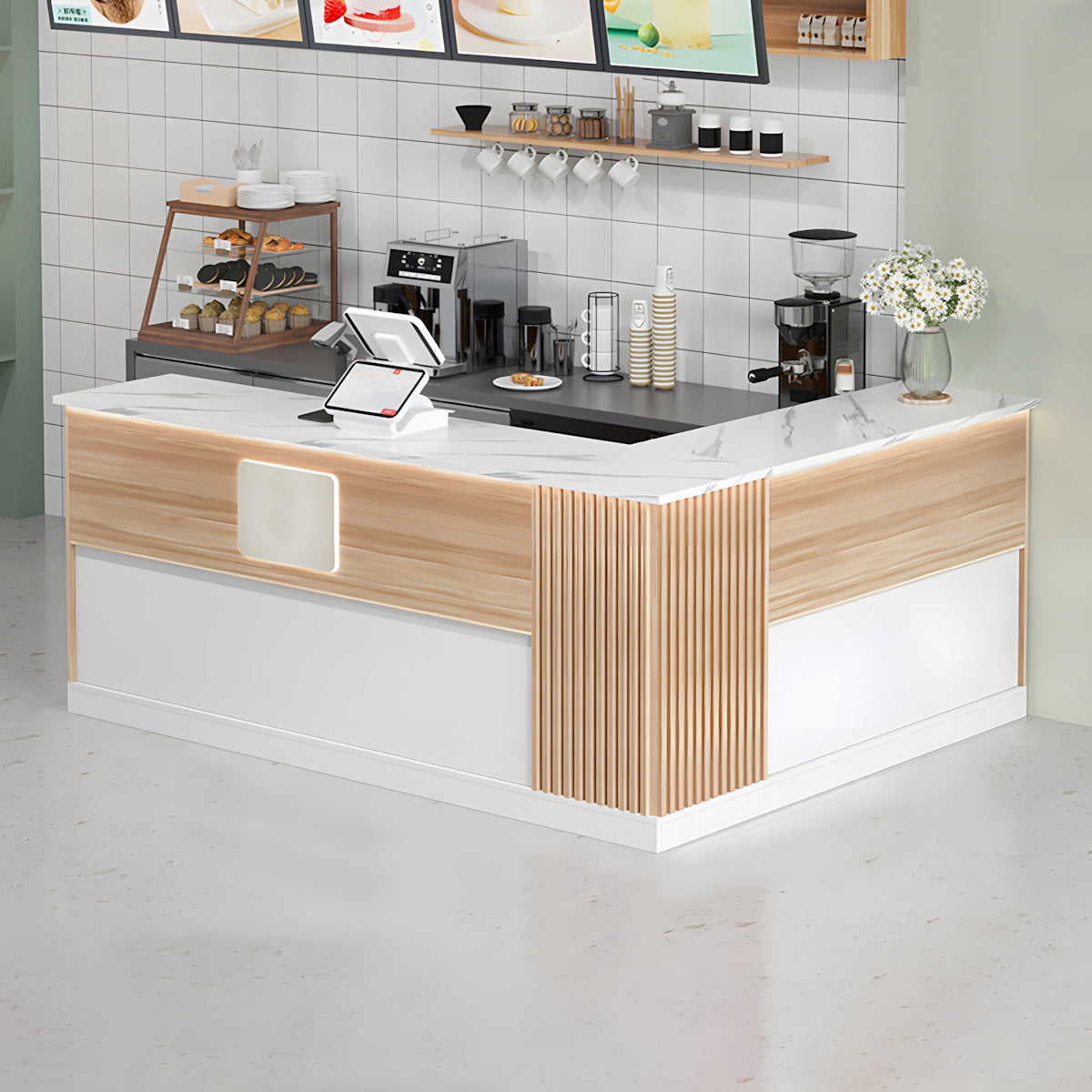 Catering Counter Restaurant Front Desk Reception Desk