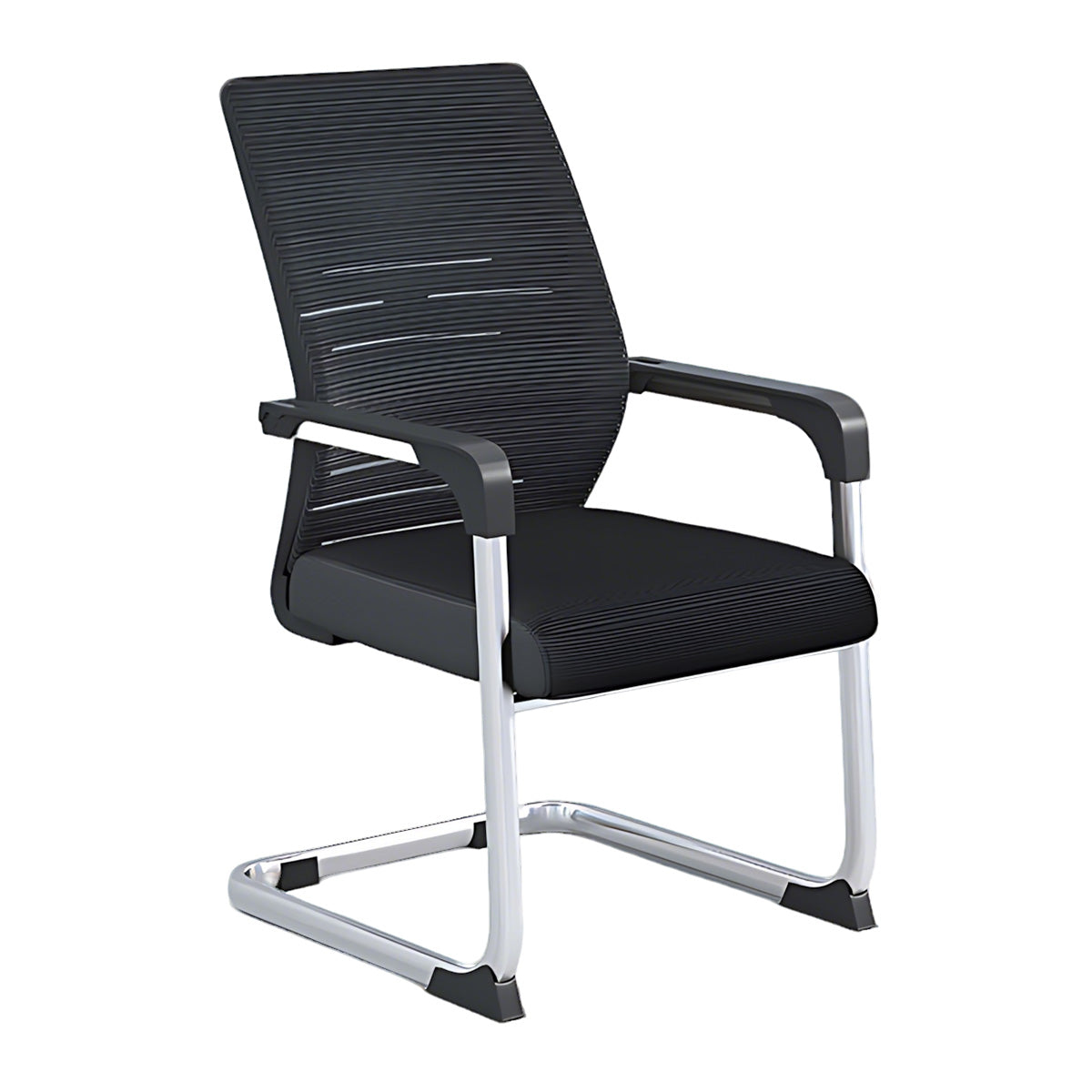 Minimalist Office Chair with Adjustable Height, Recline & Breathable Mesh Back