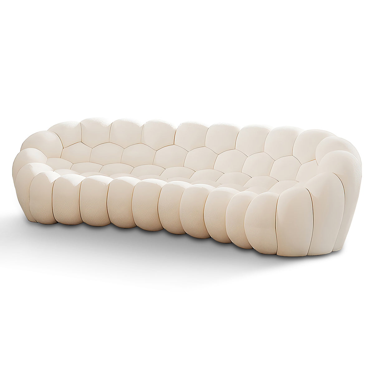 Minimalist Bubble-Shaped Sofa with Comfortable Backrest