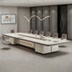 Spacious Conference Table for Meetings with Reinforced Desktop & Storage