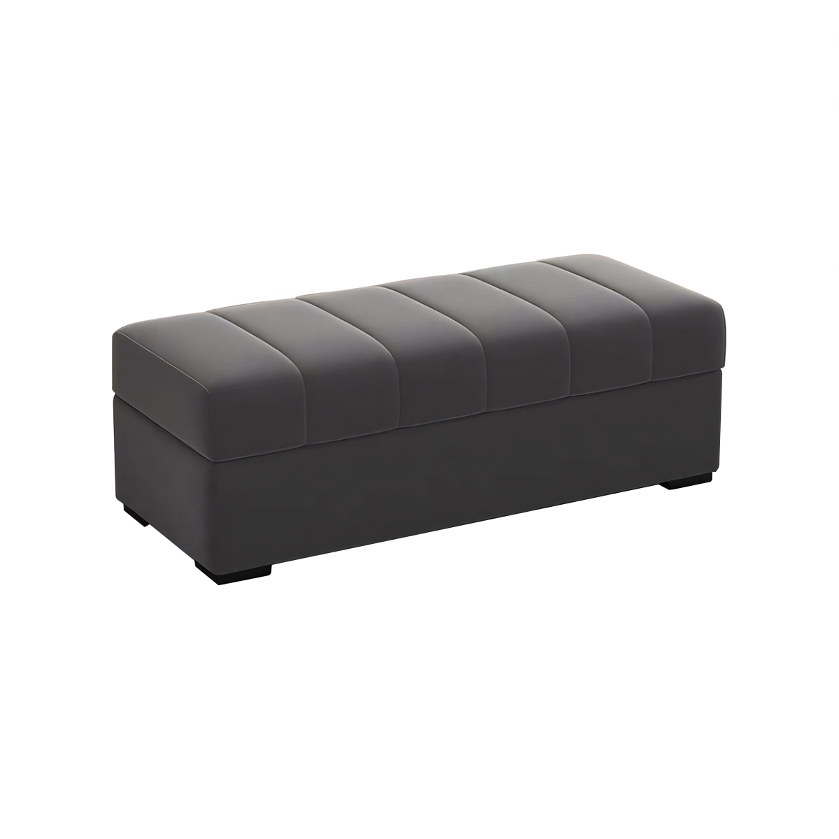 Minimalist Rectangular Storage Ottoman