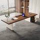 Premium Office Desk with Thick Solid Top and Efficient Storage for Workspaces