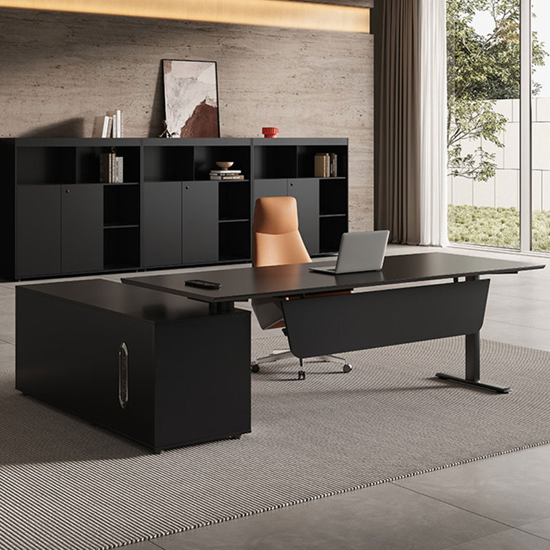 Italian-Style Standing Desk Eco-Friendly Adjustable Height Storage