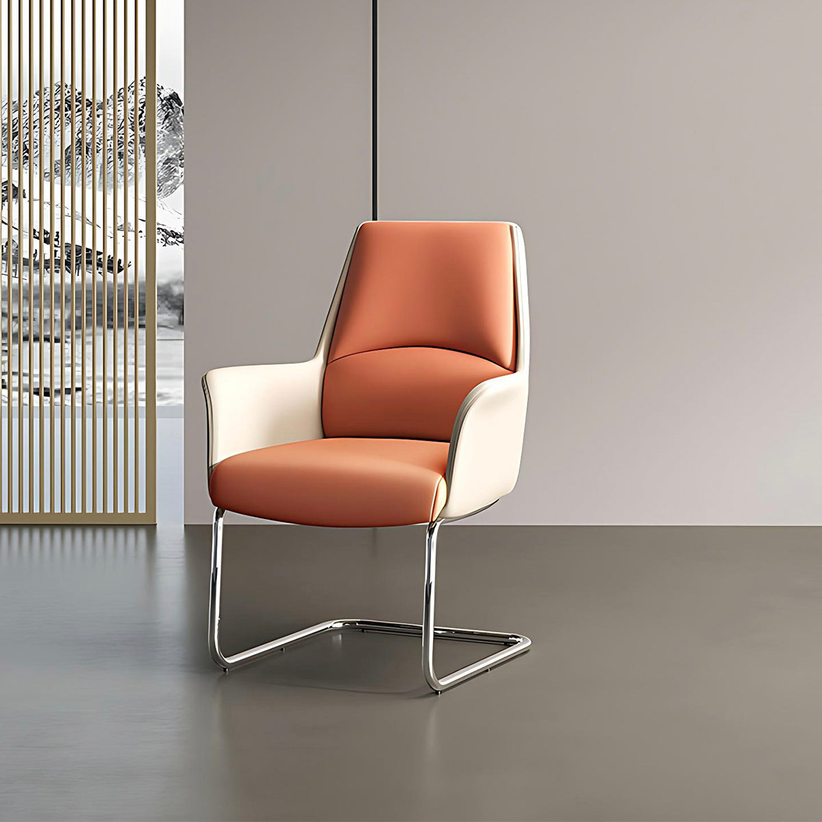 Comfortable Office Chair with Cushioned Seat & Supportive Back