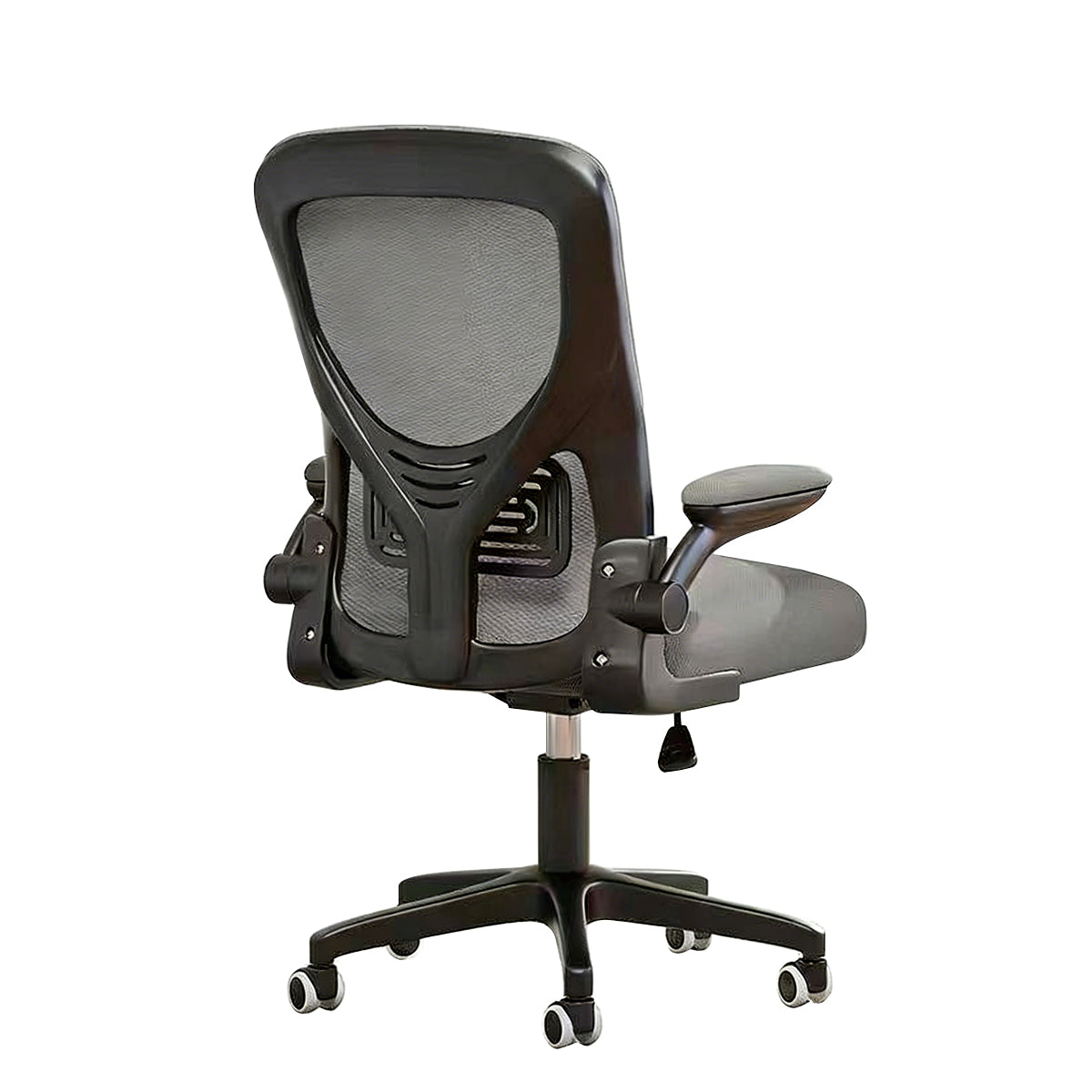 Ergonomic Mesh Office Chair with Adjustable Armrests, Lumbar Support, and Latex Seat Cushion