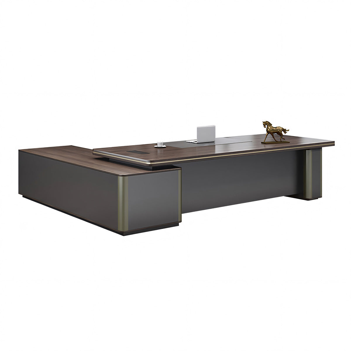 Luxurious Single Desk for Modern Office Executives