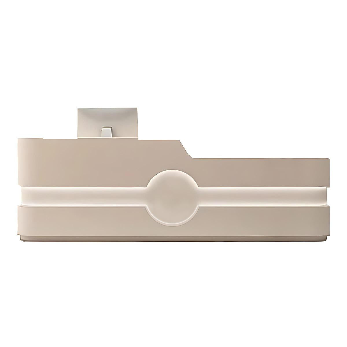 Simple Modern Creative Company Reception Desk