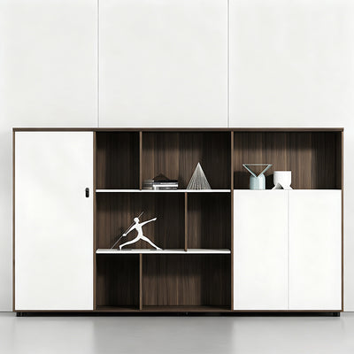 Minimalist Storage Cabinet with Mechanical Lock for Home and Office