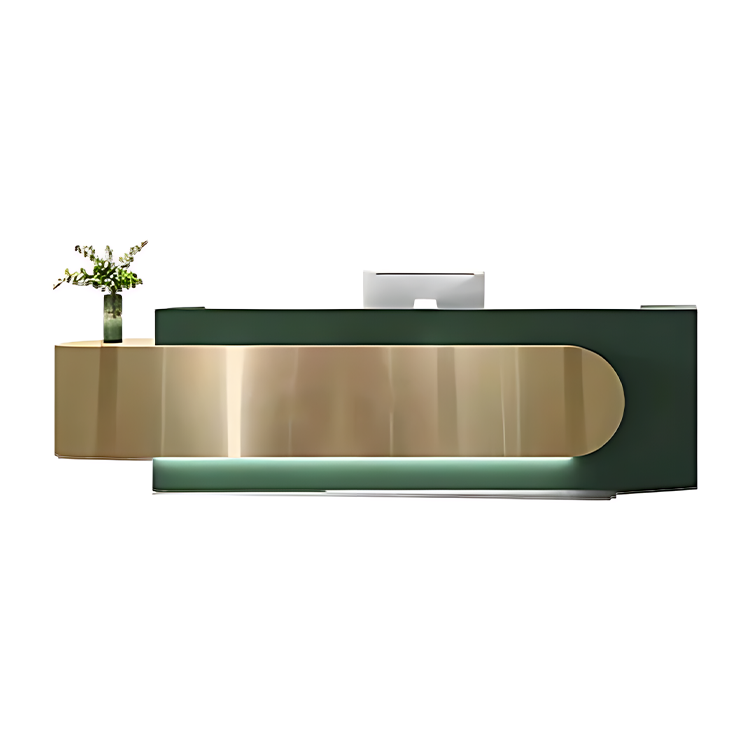 Simple Elegance Modern Aesthetics Multi-functional Reception Desk（Stock Items）