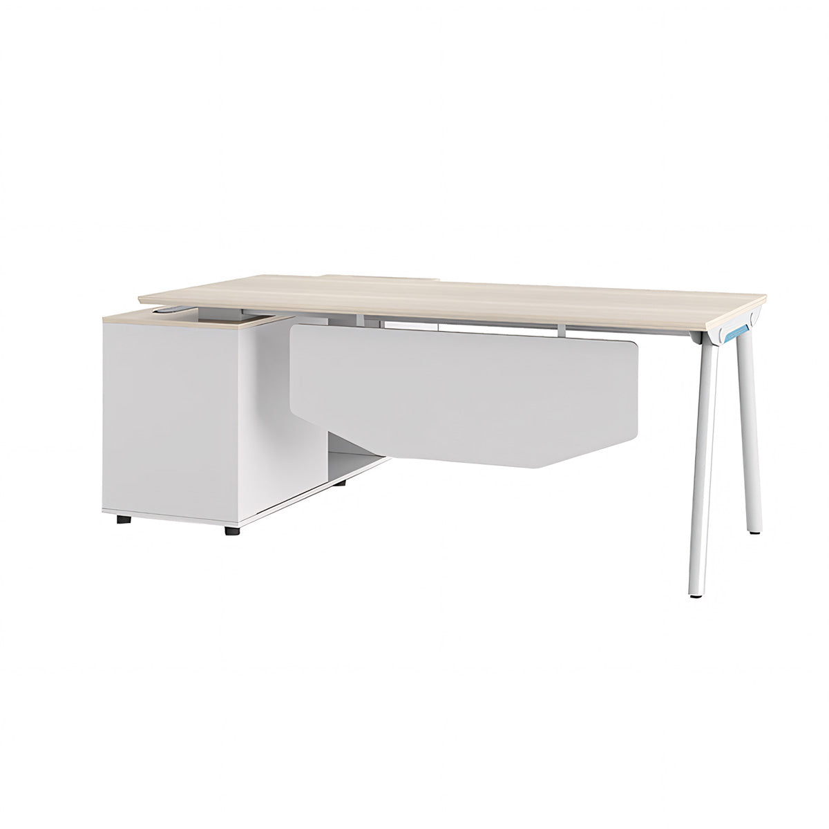 Supervisor Desk Sub Office Desk Screen Workstation Single Seat Desk