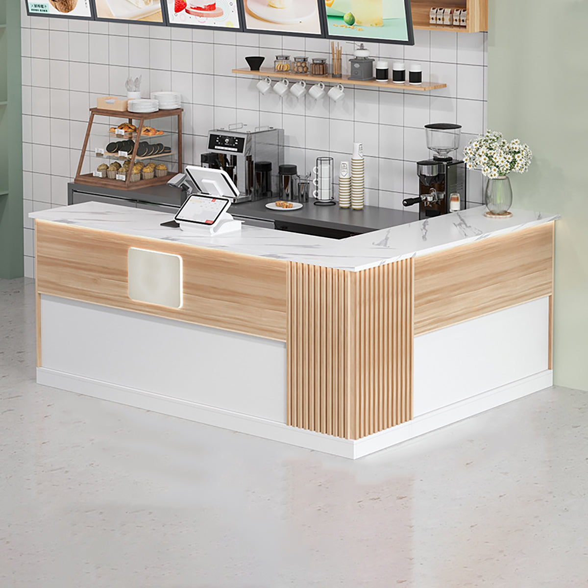 Catering Counter Restaurant Front Desk Reception Desk