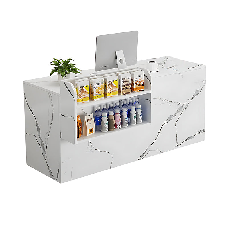 Compact and Simple Counter Cashier Front Desk Reception Desk