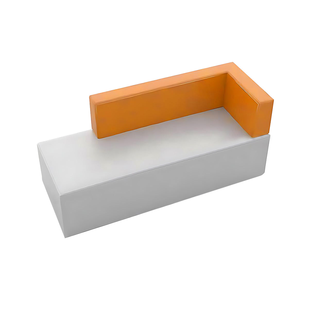 Creative Office Combination Sofa Lounge Area Genuine Leather Material