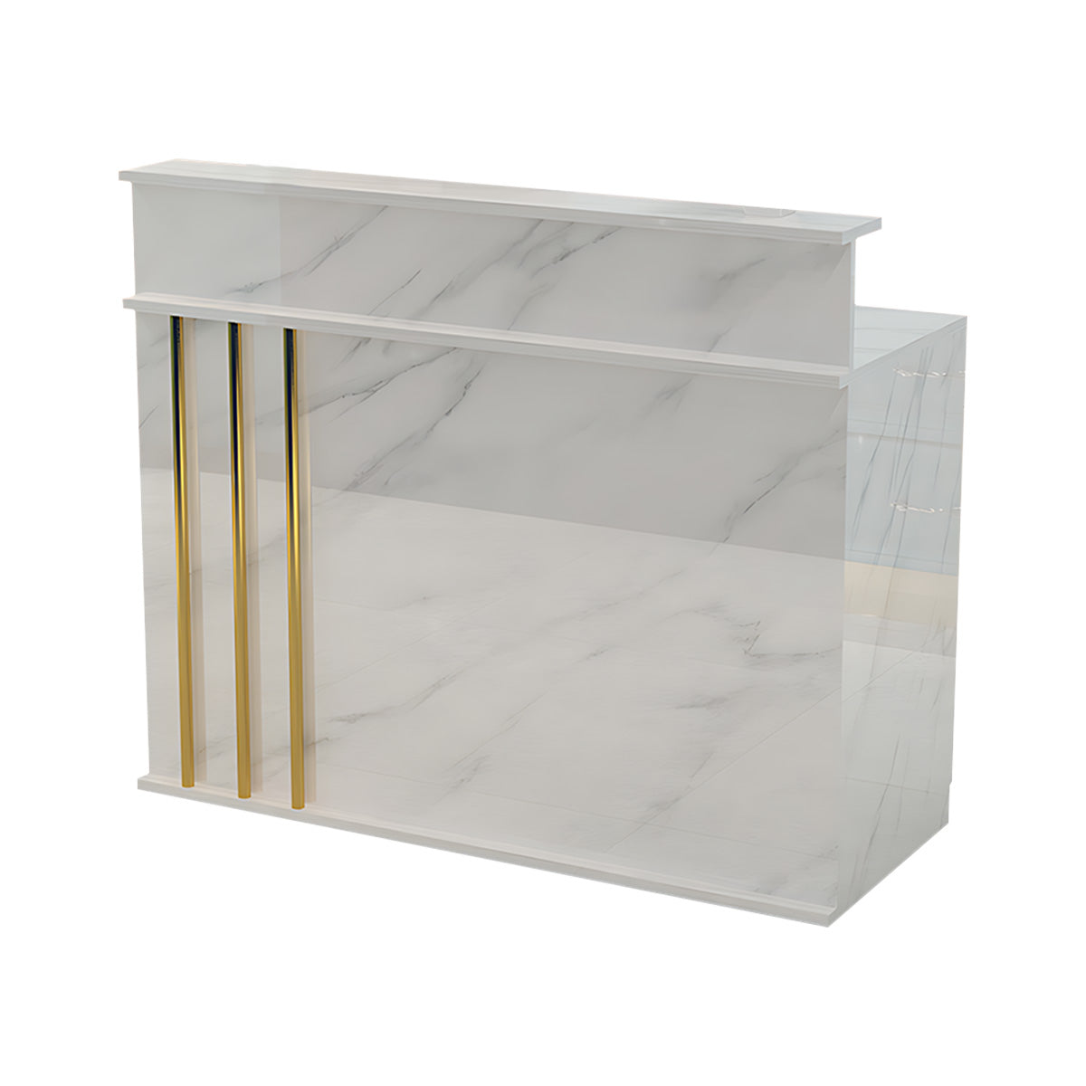 Minimalist Cashier Small Bar Front Desk Table Reception Desk