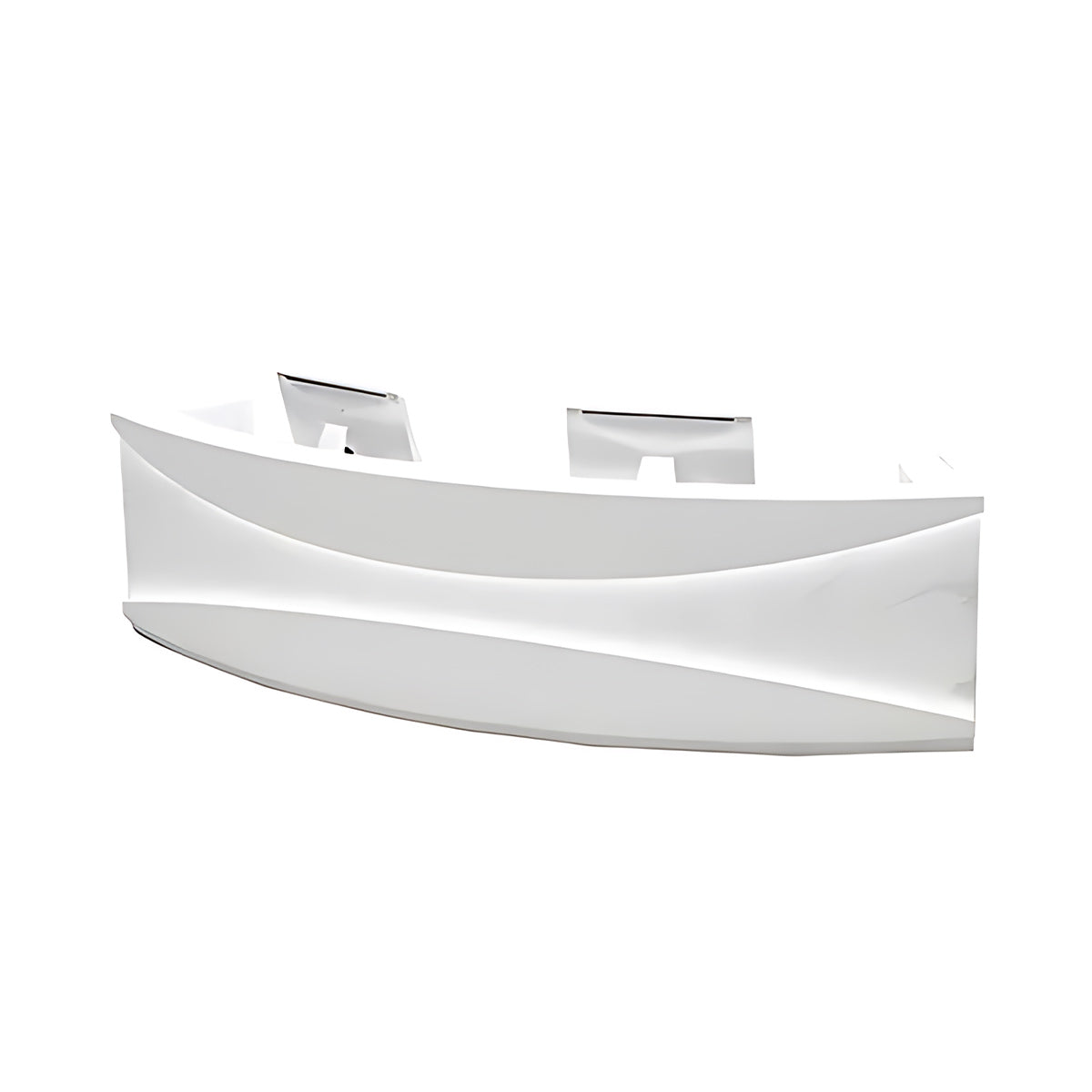 Modern Minimalist Stainless Steel Light Luxury Reception Desk