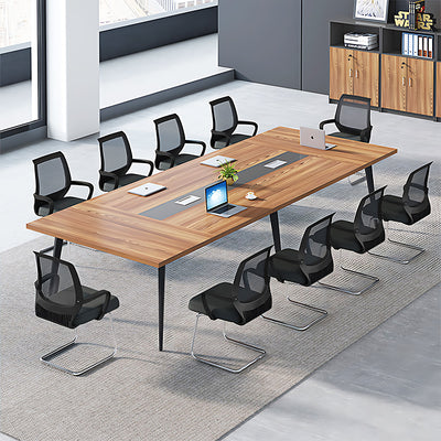 Simple Rectangular Training Table Office Desk Conference Table