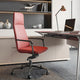 Reclining Office Chair with Lumbar Support for Home Office and Workspaces