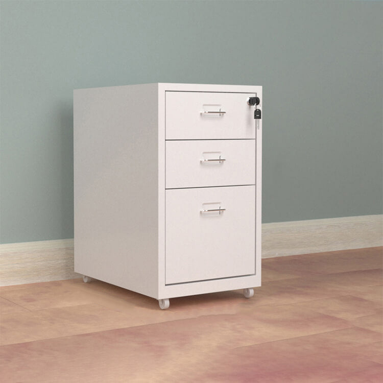 Metal Office Cabinet with Lockable Drawers for Files and Storage L11.02 Metal Office Cabinet with Lockable Drawers for Files and Storage L11.02