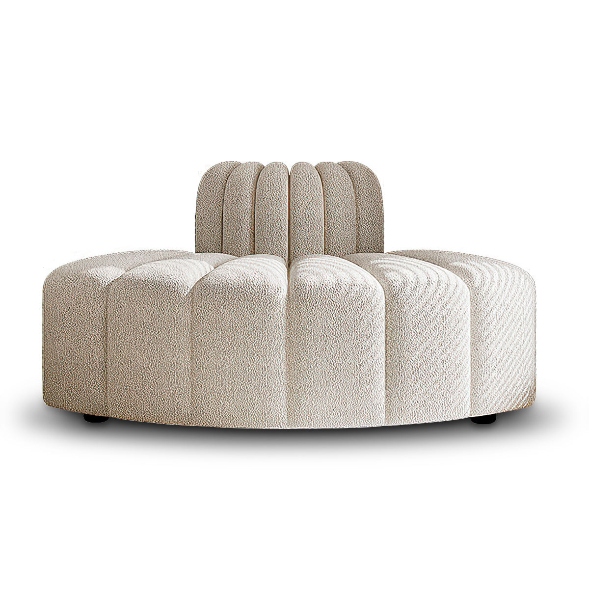 French-Style Shell Shaped Lazy Sofa