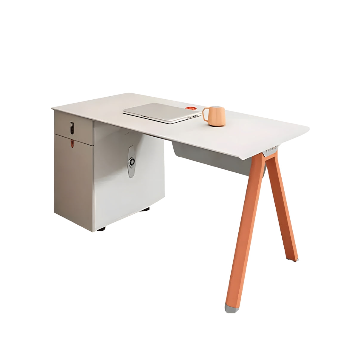 Modern Staff Office Seating Set with Screen Partitio,Multiple seating