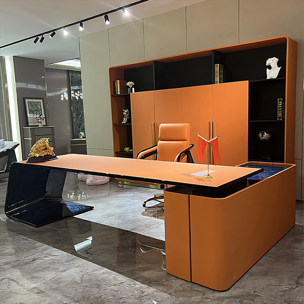 Italian Computer Modern Italian Style Executive Computer Desk – Anzhap