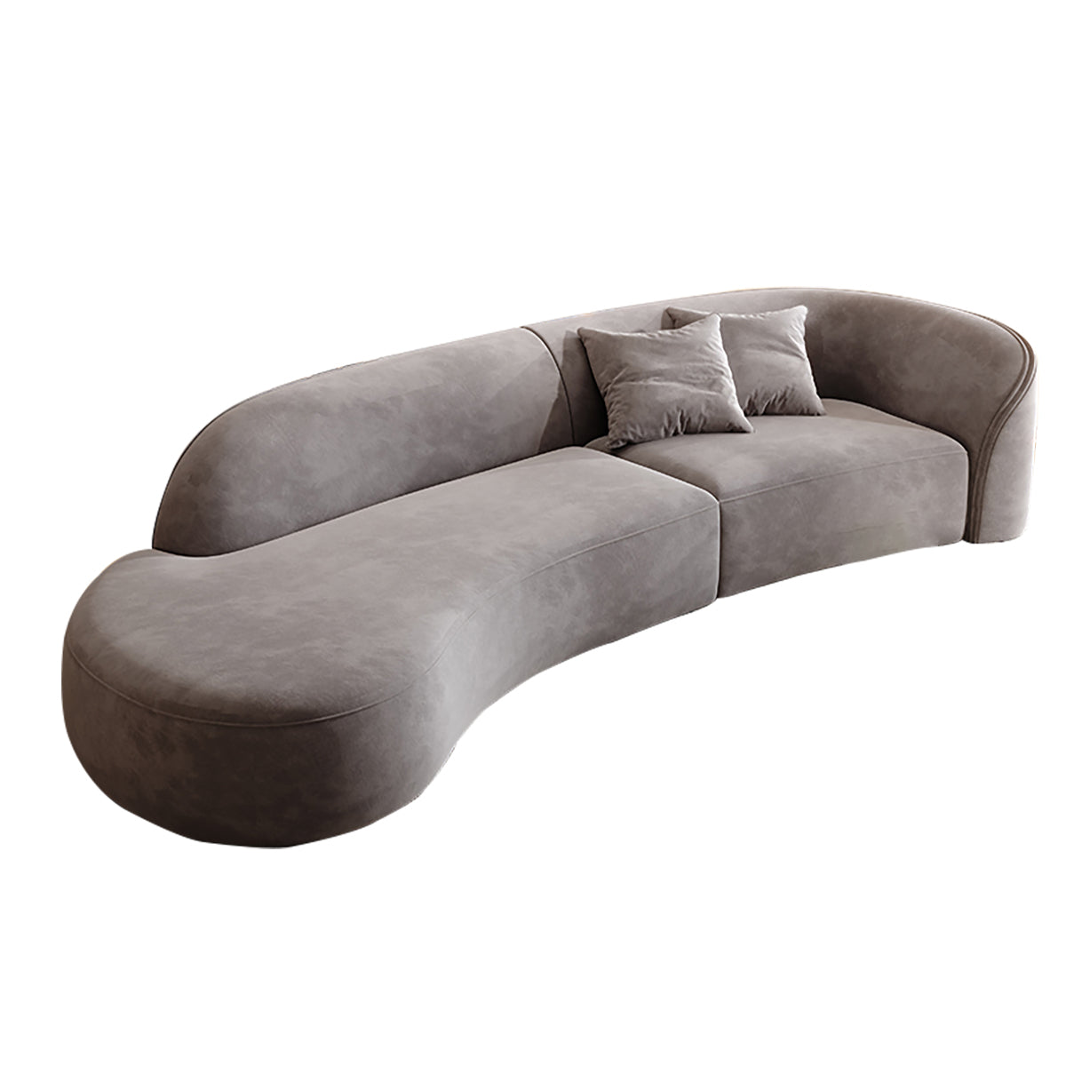 Timeless Curved Comfy Sofa