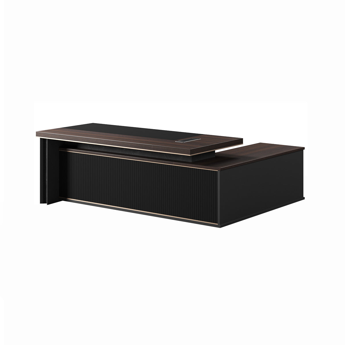 Luxurious Executive Desk with Thick Base