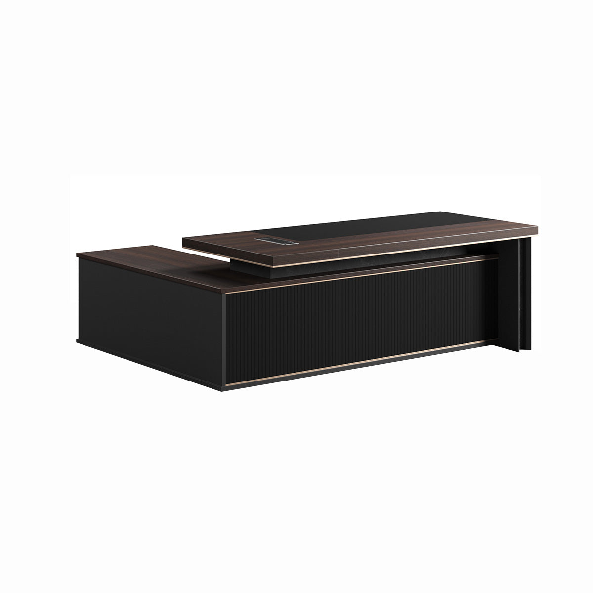 Luxurious Executive Desk with Thick Base