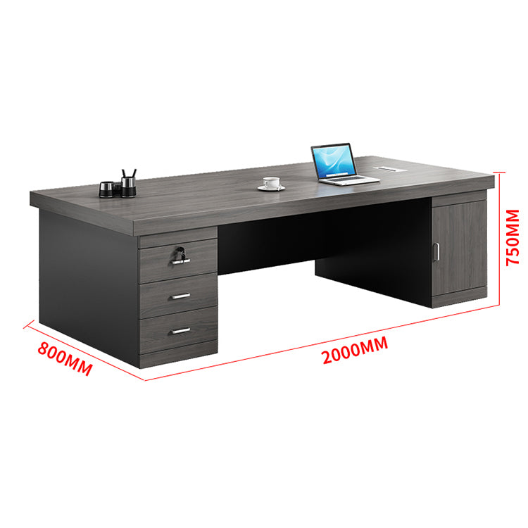 Modern Computer Desk Wood Executive Office Desk