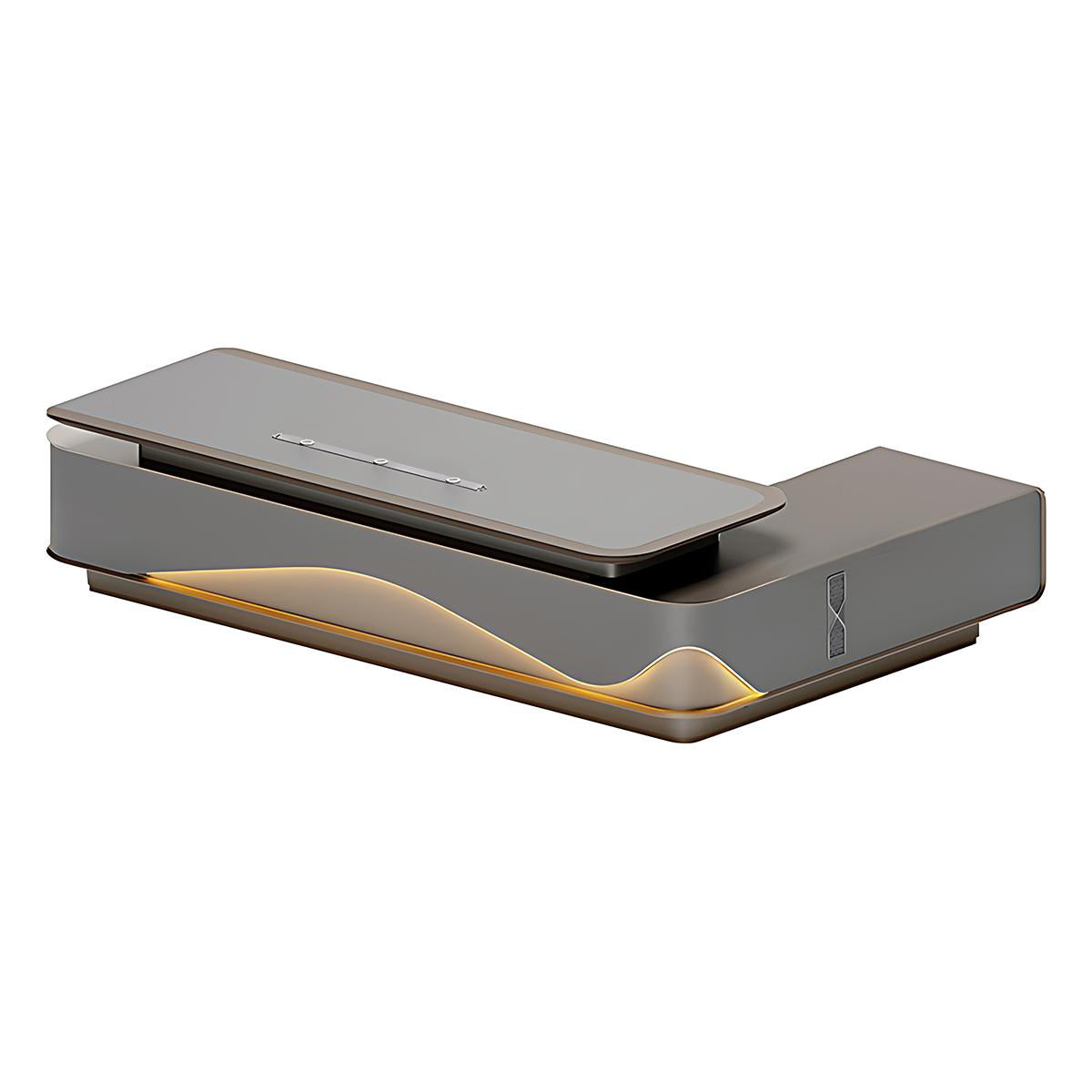 High-Quality Luxury Executive Desk with Elegant LED Light Design