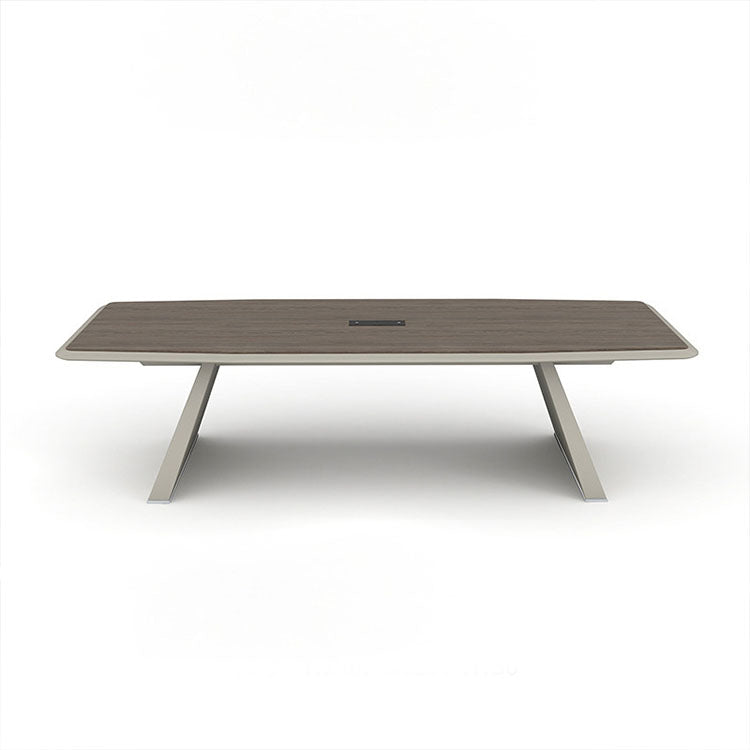 Simple Modern Large Conference Table for Multiple People