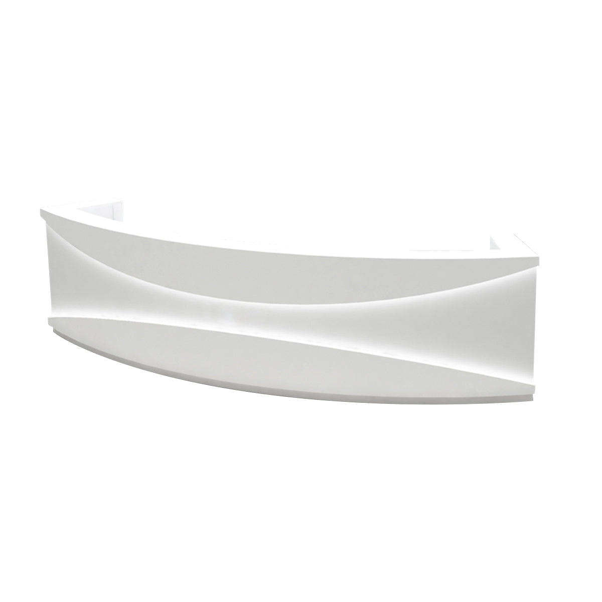 Modern Minimalist Stainless Steel Light Luxury Reception Desk