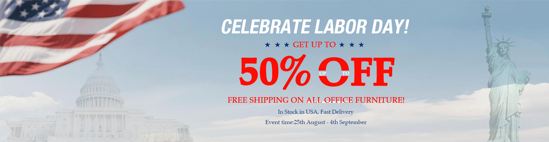 Labor Day Deals（Free shipping）