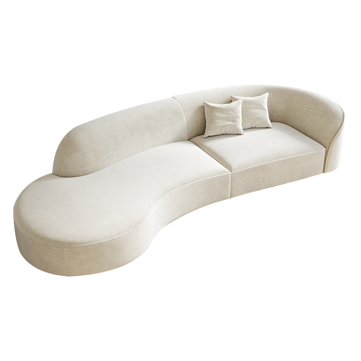Luxury Creamy White Sofa for Living Room & Lounge（Stock Items）