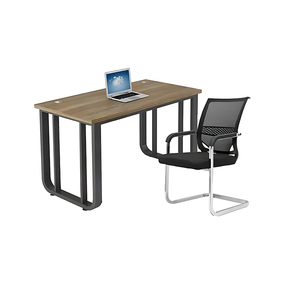 Bold Steel Frame Office Chair Combination