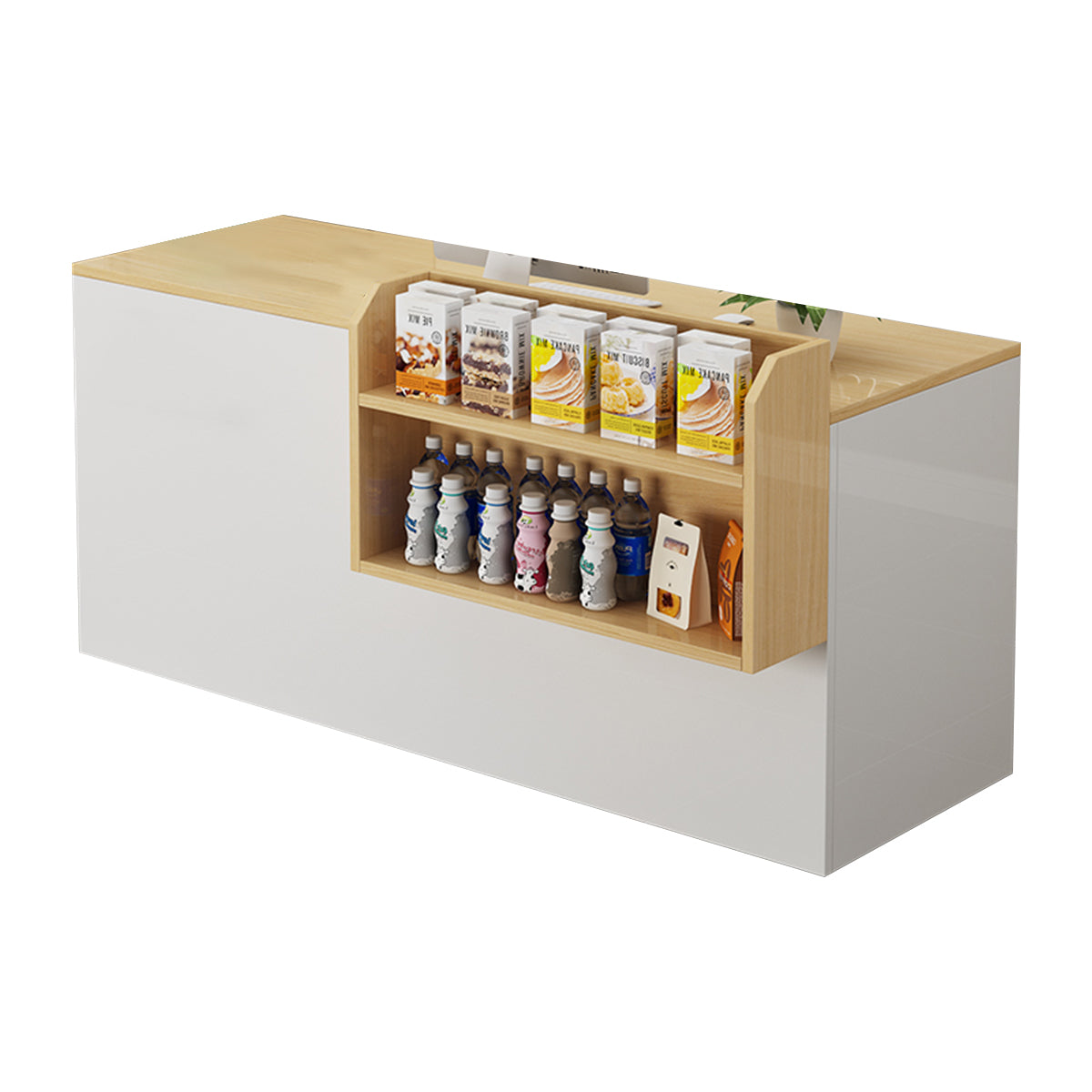 Compact and Simple Counter Cashier Front Desk Reception Desk