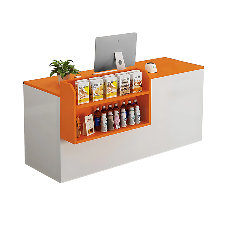 Compact and Simple Counter Cashier Front Desk Reception Desk