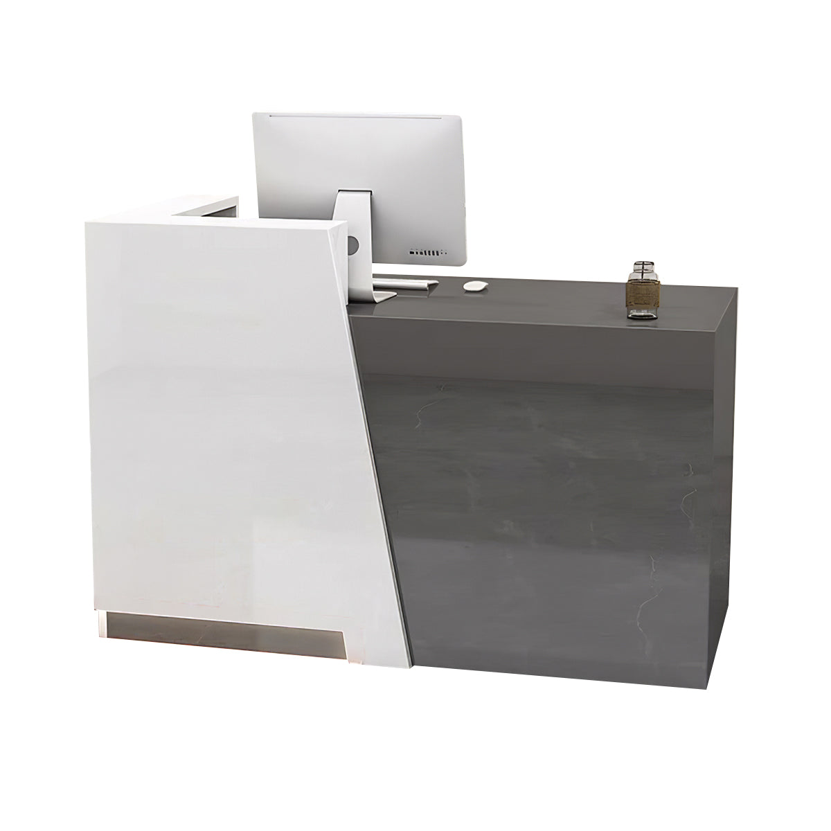 Minimalist Glossy Clothing Store Cashier Counter