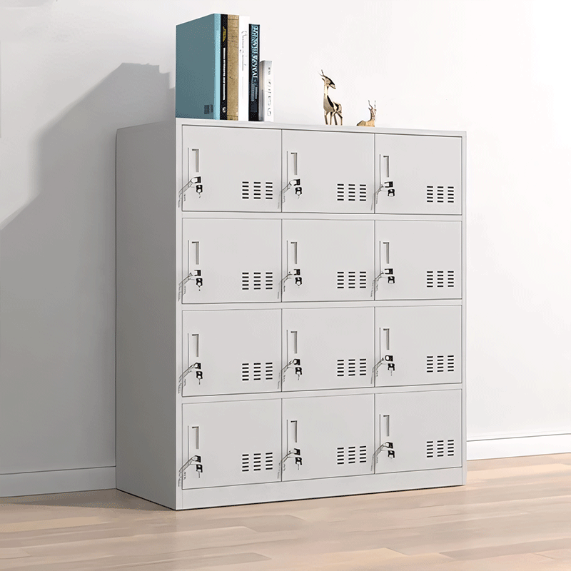 Backpack Cabinet, Employee File Cabinet, Lockable Storage Locker